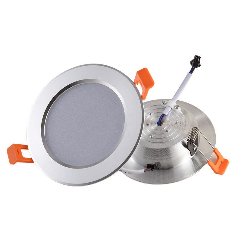 LED downlight za ugradnju u strop, cilindričan, veličina 2,5/4/6 inča, za hotele, tanko kućište