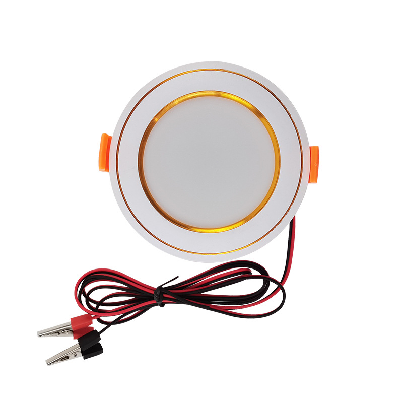 DC LED downlight s niskim naponom, 12V, montaža klipom, nužno osvjetljenje za prekid napajanja