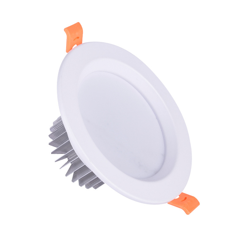 LED ugrađena stropna downlight svjetiljka, 2,5/3,5/4/6 inča, 3W–18W, bijela i topla bijela