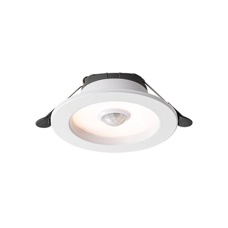 LED downlight s PIR senzorom pokreta, ugrađen u strop, za hodnike i ulaze