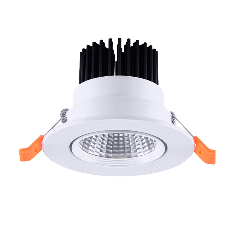 COB LED stropno svjetlo, aluminijsko ugradbeno spot svjetlo za hotele, 3W 5W 7W 10W 20W