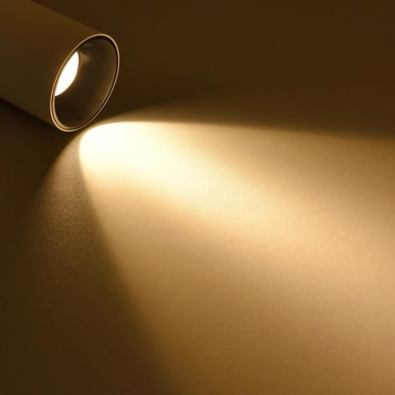 Felszínre szerelt LED downlight a nappalira és az étkezőbe, ultra vékony, teljes spektrumú, anti-glare