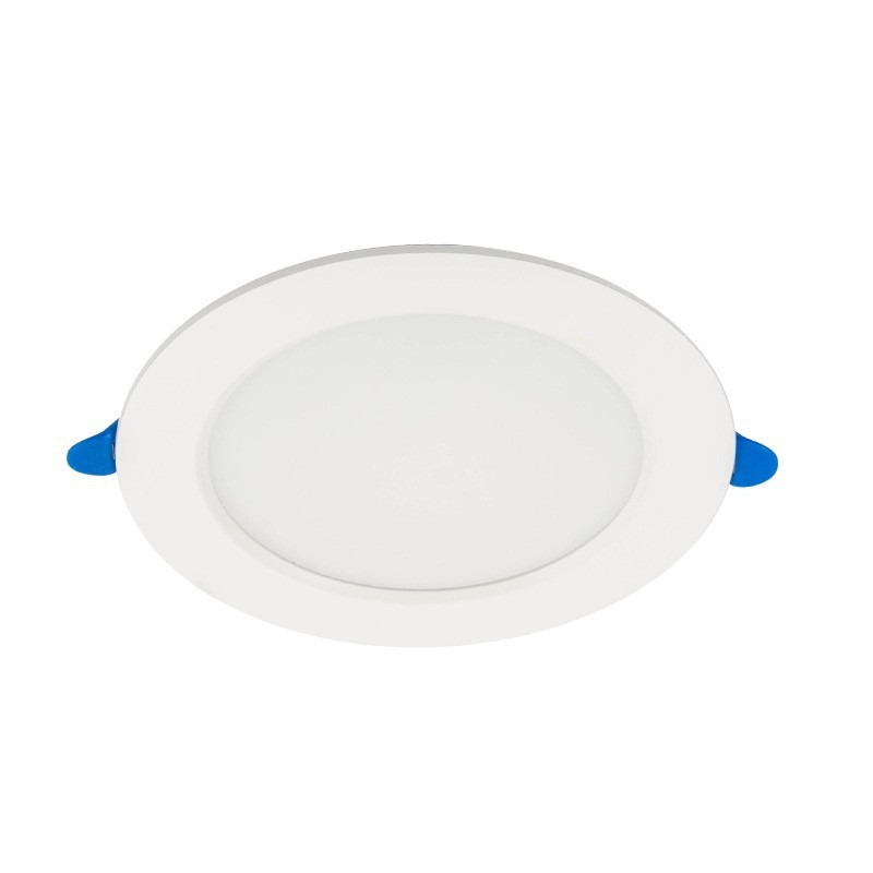 Ultra vékony 6 hüvelykes LED beépíthető mennyezeti lámpa, kör panel downlight folyosóra