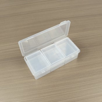 Odvojiva plastična kutija s odjeljcima za organizaciju DIY komponenti – prozirna PP kutija za pohranu na stol