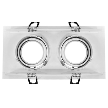 AR111 LED beépített mennyezeti downlight, 21–30W, 3000K melegfehér, rögzített, kereskedelmi és otthoni használatra, CRI ≤ 70
