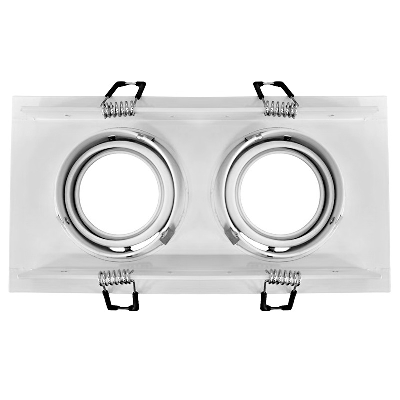 AR111 LED beépített mennyezeti downlight, 21–30W, 3000K melegfehér, rögzített, kereskedelmi és otthoni használatra, CRI ≤ 70