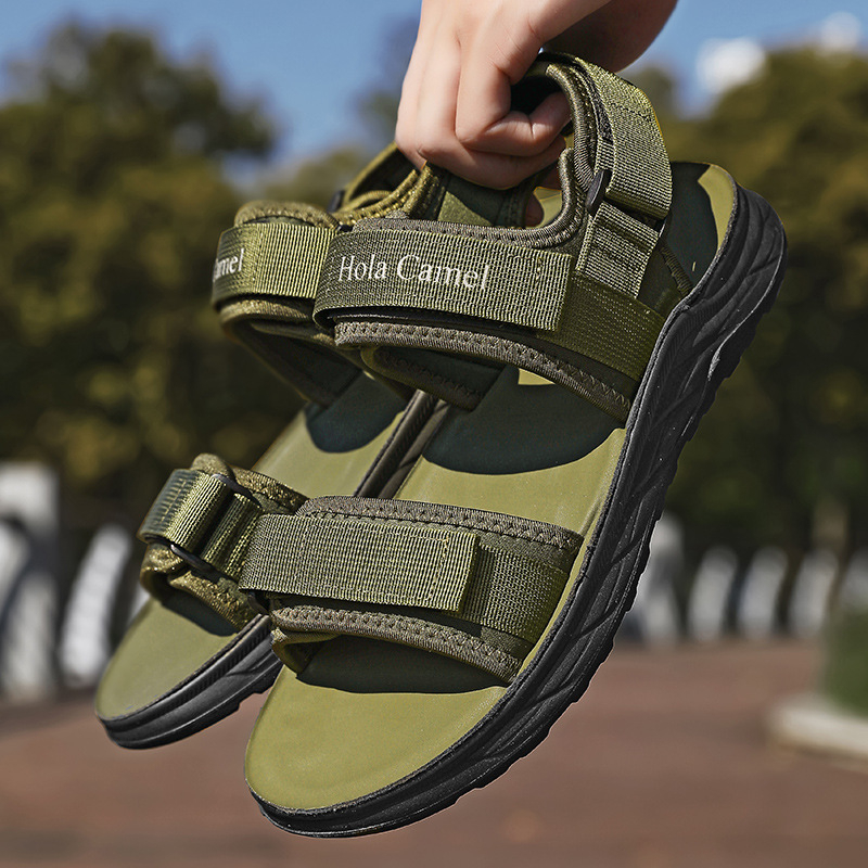 Sandale noi pentru bărbați, vară, outdoor casual sport, sandale de plajă cu talpă moale, impermeabile, antiderapante