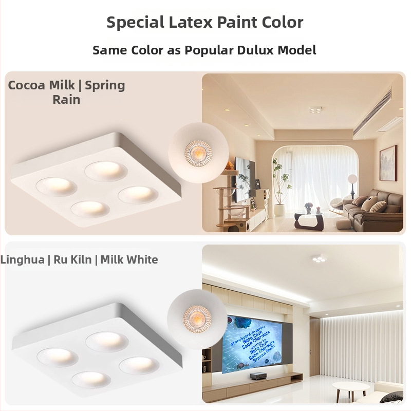 Pametni ultra-tanki zidni spot sa šest glav, COB LED, regulacija jačine svjetla, ultra sjajan
