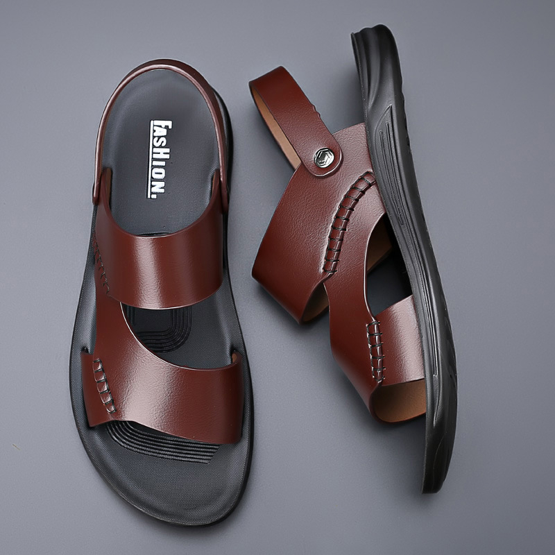 Férfi anti-slip szandál, kültéri használatra, strandra és hétköznapokra, méret 45