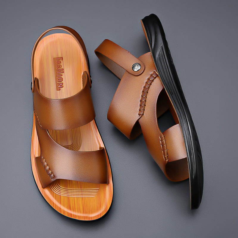 Férfi anti-slip szandál, kültéri használatra, strandra és hétköznapokra, méret 45