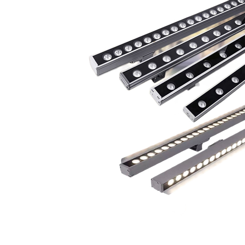 Cloud Key Yunyao LED vanjska zidna rasvjeta IP65, 24V, 5000 lm, 2700–6500 K, CRI>80, aluminijsko kućište, 30° snop, duljina 0,5–1 m, za fasade, izloge i natpise
