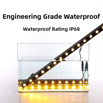 IP68 vodotesné stenné osvetlenie typu wall washer pre vonkajšie použitie, RGB osvetlenie fasády, podvodná LED páska, dĺžka 1000 mm