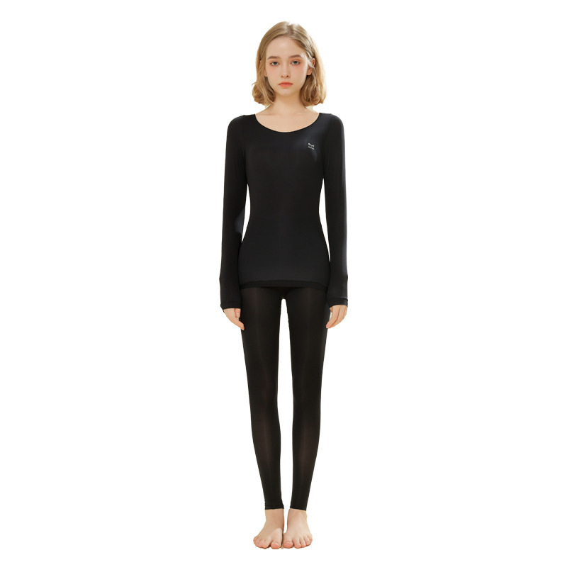 Set termic unisex pentru toamnă-iarnă, temperatură constantă de 37°C, strat de bază ultra-subțire, material prietenos cu pielea