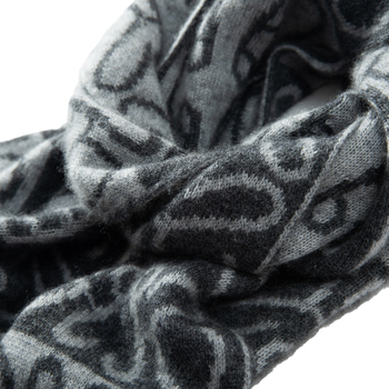 Jacquard kasmír sál, téli vastag, uniszex, kasmír nyakmelegítő, ajándék párnak