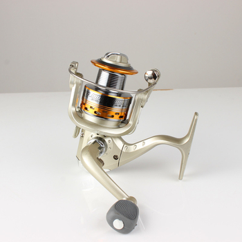 Spinning rol za ribolov, metalno tijelo, oblik kapljice, bez praznina