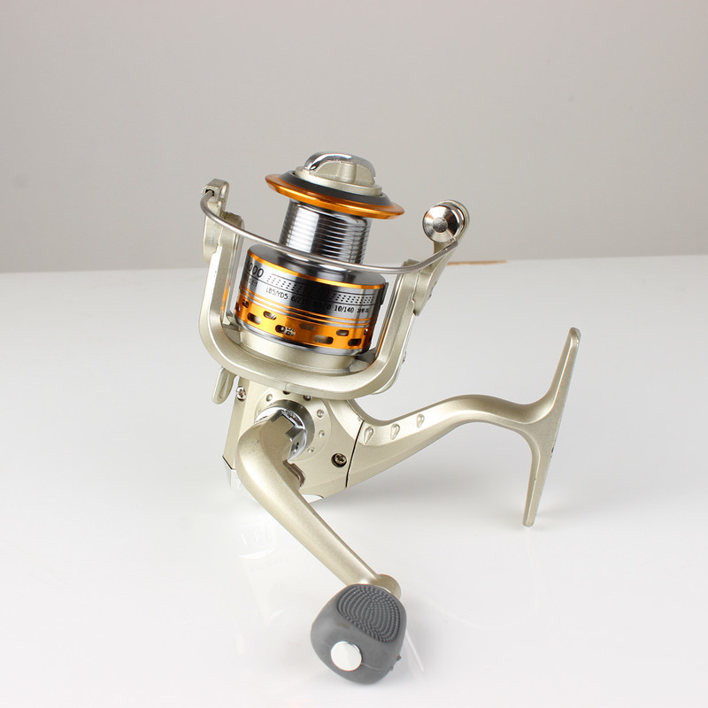 Spinning rol za ribolov, metalno tijelo, oblik kapljice, bez praznina