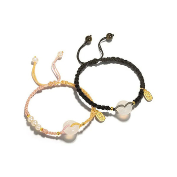 Narukvica za par Peace Buckle, 2023 nova ručno pletena narukvica, unisex, kineski stil