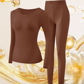 Set de shapewear cu parfum de camelia, țesătură termică invizibilă, fără cusături, susținere încorporată pentru cupă