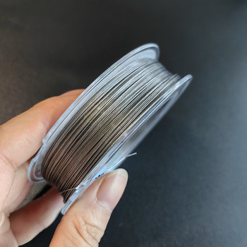 Plastično obložena čelična žica za morski ribolov, 100 m, 304 nehrđajući čelik, otporna na ugrize, ribolovna linija