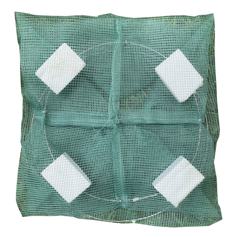 Eel Cage with Foam Floats, 4-Hole Floating Net for Eel Catching