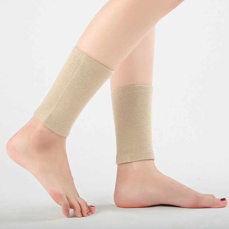Kašmirska zaštita gležnja i potkoljenice, unisex, jesen-zima, kratka, debeli zaštitni sloj za gležanj