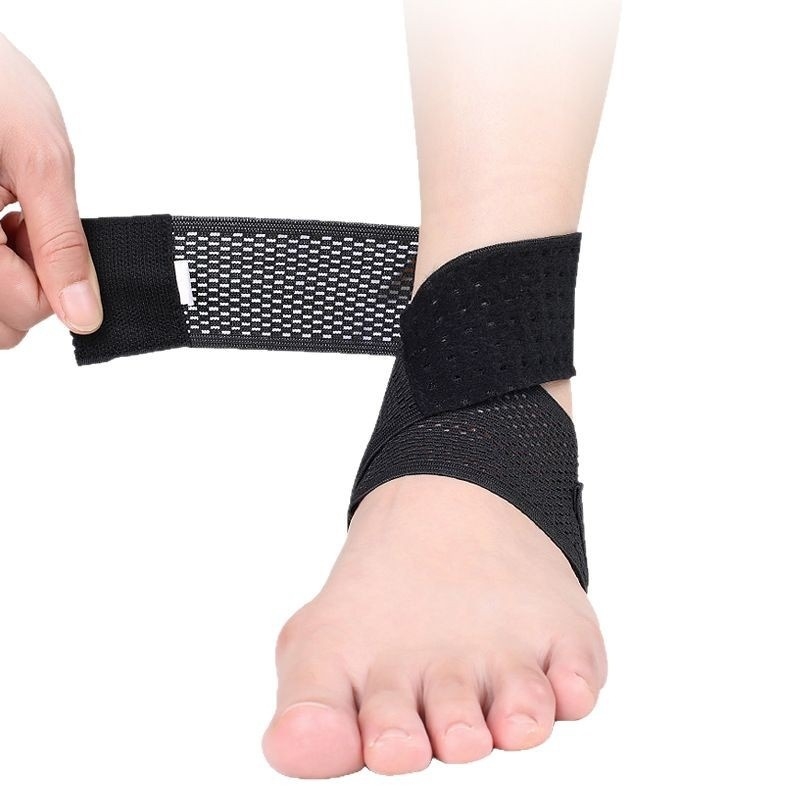 Foot Wake Outdoor спортен компресионен глезен ортез, лятна тънка версия, абсорбира потта и дишаща подкрепа за глезен