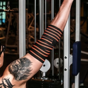Kompresijski zavoj za lakat za dizanje utega i zgibove – najlon zaštita lakta za fitness