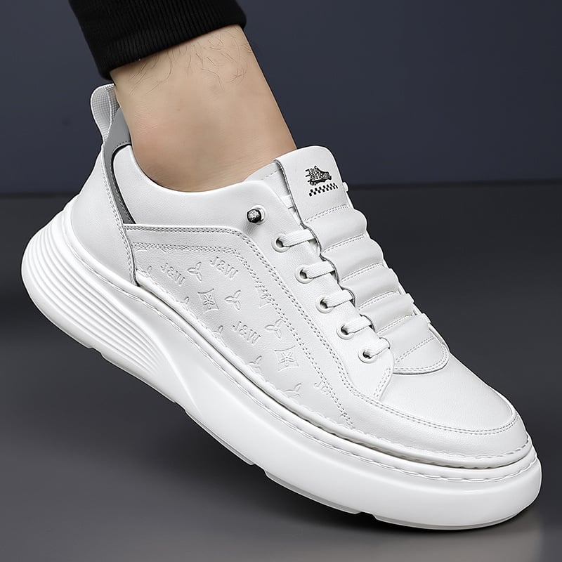 Muške bijele slip-on tenisice, proljeće 2026, casual svakodnevne tenisice