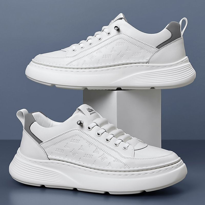 Muške bijele slip-on tenisice, proljeće 2026, casual svakodnevne tenisice