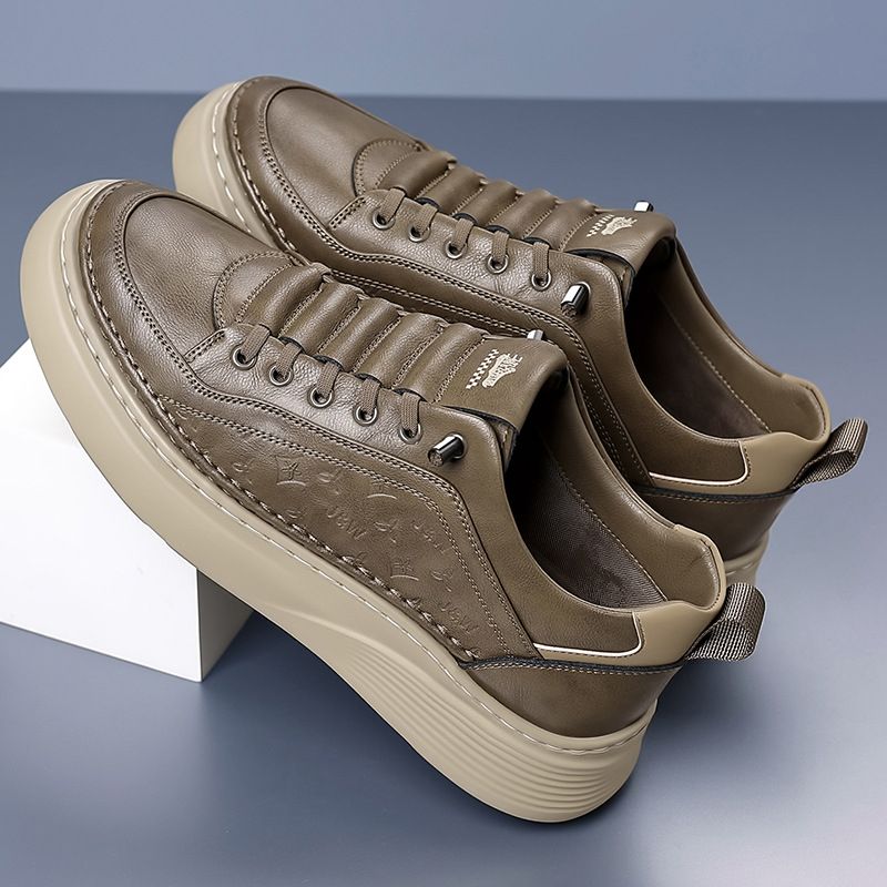 Muške bijele slip-on tenisice, proljeće 2026, casual svakodnevne tenisice