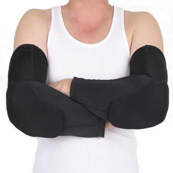 Könyökvédők kerékpározáshoz – Lycra, felnőttek, méretek S/M és L/XL