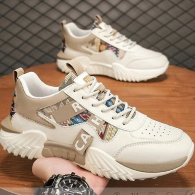 Unisex tenisice od platna, niski gornji dio, bijele casual tenisice, prozračné, lagane, u stilu dad shoes