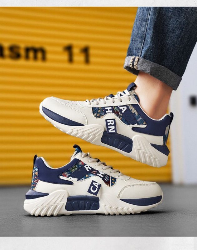 Unisex tenisice od platna, niski gornji dio, bijele casual tenisice, prozračné, lagane, u stilu dad shoes