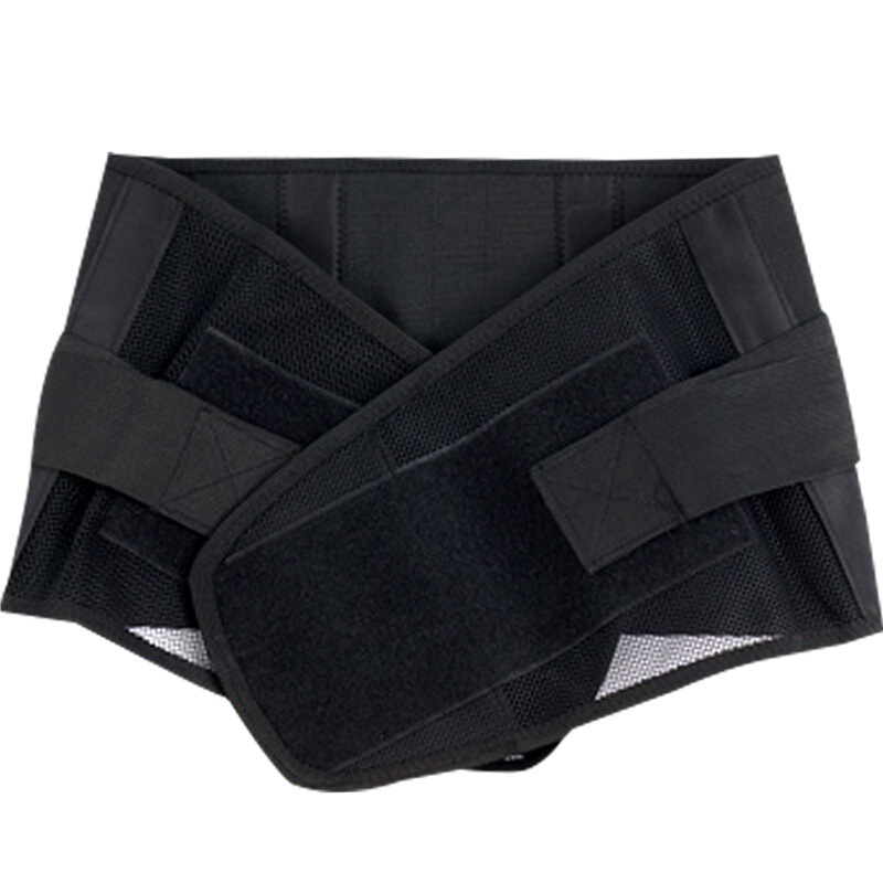 Prozračan mrežasti kaiš za struk s čeličnom pločom, lagan za ljeto i sport (unisex)
