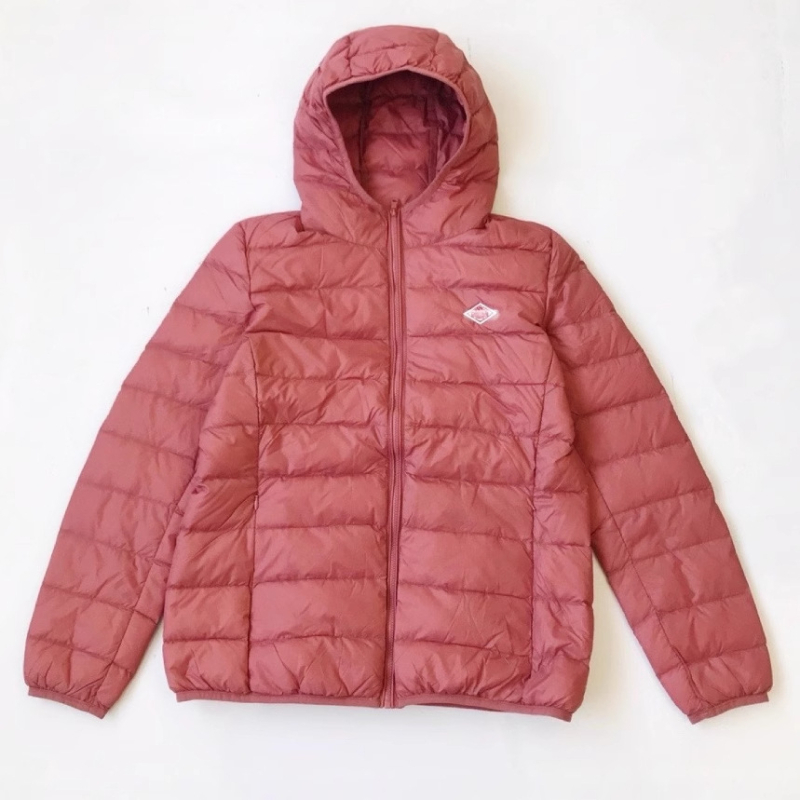 Ženska jakna od perja u japanskom stilu za jesen i zimu, izuzetno lagana i topla, s kapuljom, udobna i opuštena, sportski stil, pojačana izolacija