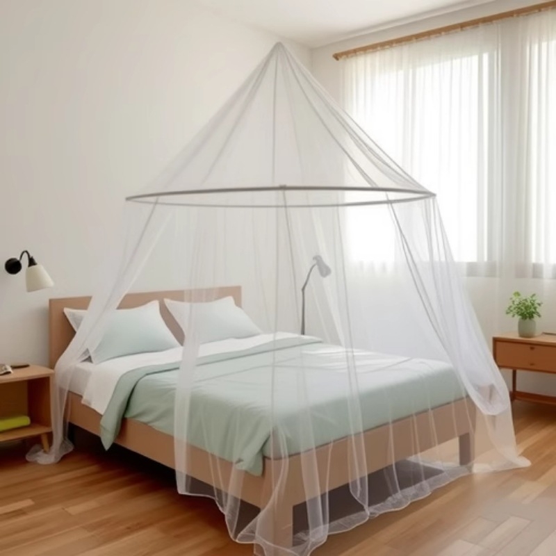 150 cm velika kupolasta mreža protiv komaraca, viseća, nordijskog stila, poliester