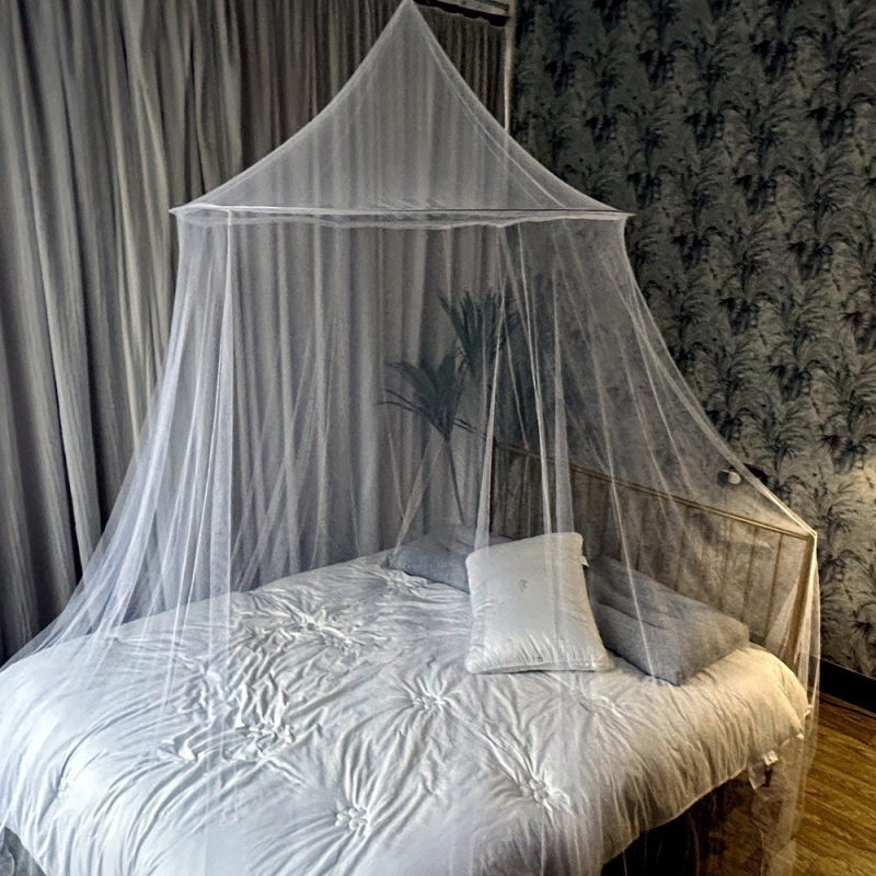 150 cm velika kupolasta mreža protiv komaraca, viseća, nordijskog stila, poliester