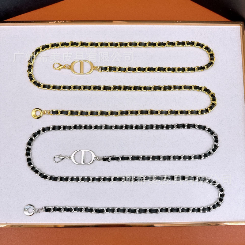 Ženski dekorativni lančani pojas – minimalistički elegantan dodatak za odijelo i suknju
