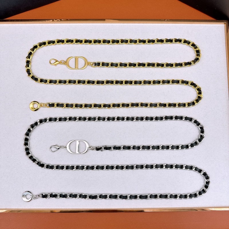 Ženski dekorativni lančani pojas – minimalistički elegantan dodatak za odijelo i suknju