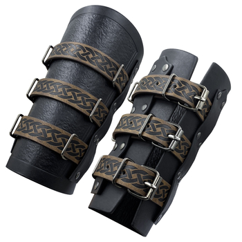 Europski srednjovjekovni retro tri remena za zapešće – rekvizit za cosplay Viking ratnik