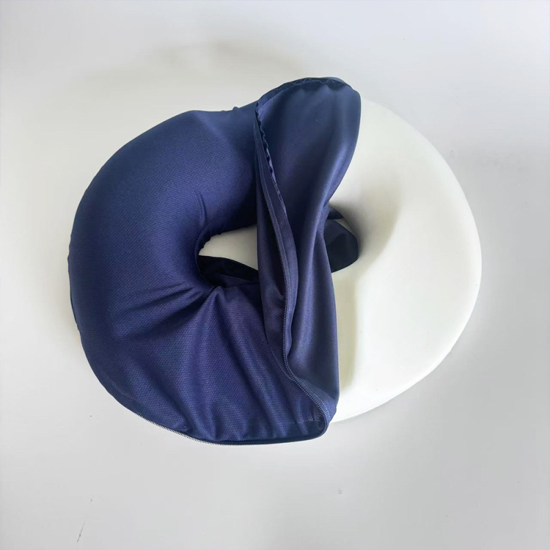 Memóriahabos ülőpárna hosszú üléshez, iroda és osztályterem, egyszínű huzat poliészter-pamut, modern minimalist stílus