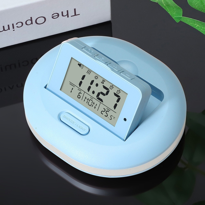 Budilnik s vibracijom i večnim kalendarom, digitalni kalendar, odbrojavanje i termometar