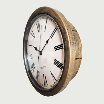 Ceas de perete cu spațiu de depozitare pentru bijuterii – decor minimalist pentru living, stil modern lejer