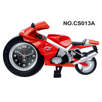Ceas deșteptător în formă de motocicletă pentru copii, ceas de noptieră modern pentru dormitor, decor