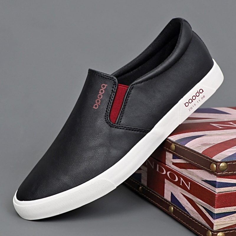 2025 ősz férfi slip-on bőr cipő – klasszikus, sokoldalú és divatos, puha és kényelmes