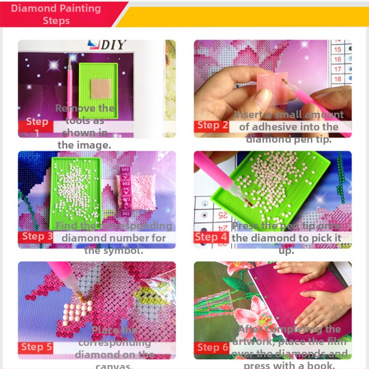 DIY dijamantno križno šivanje 5D – krajolik