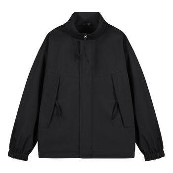 Férfi dzseki 2025 tavasz, koreai stílus, slim fit, casual munkaruházat, álló gallér, kültérre