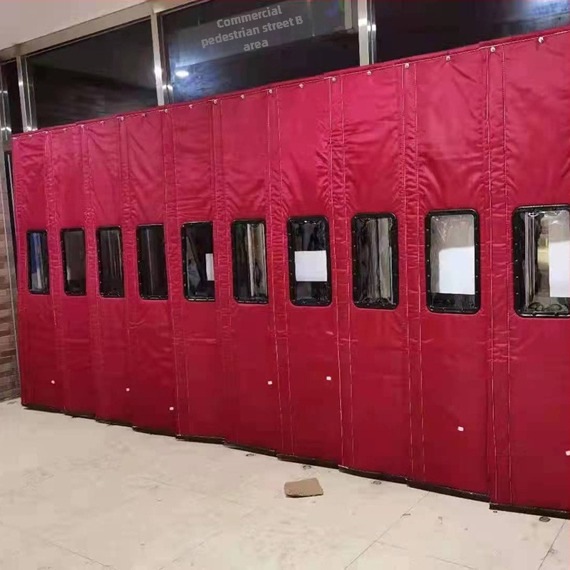 Zimska debela pamučna zavjesa za vrata – toplinska i zvučna izolacija, bez bušenja, za dom, otporna na vjetar