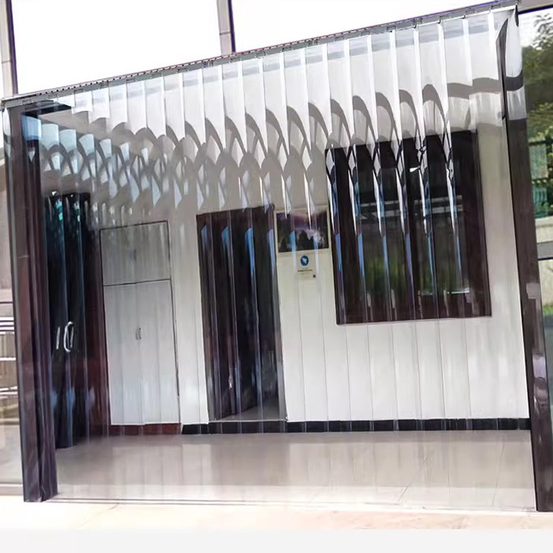PVC vrata zavjesa za klimatizaciju, prozirna plastična pregradna zavjesa
