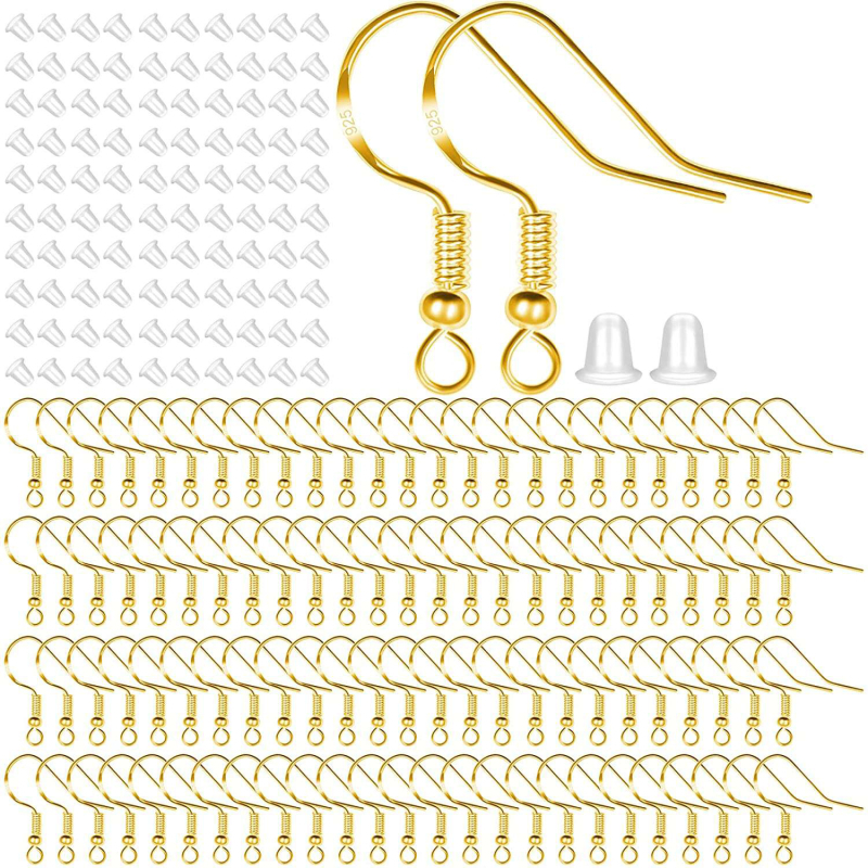 100 kom. kuka za naušnice – dijelovi za izradu naušnica DIY